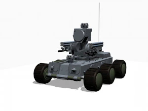 Combat platform 3D Model