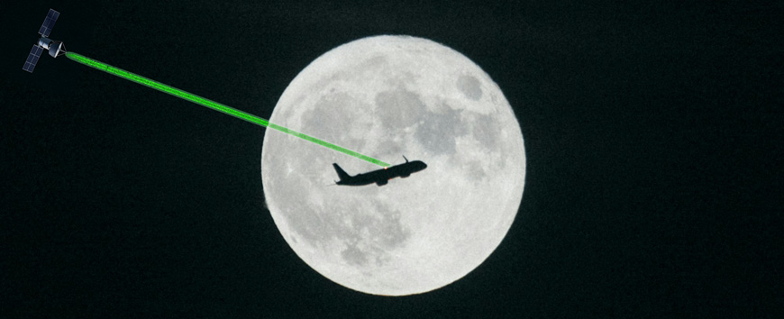 Laserový internet z vesmíru.