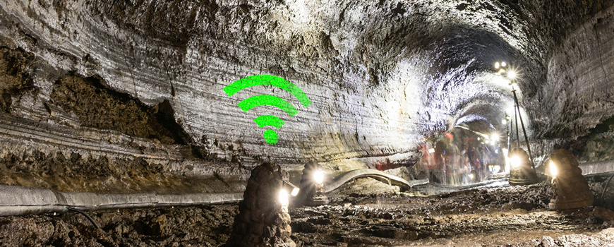Podzemní WiFi.