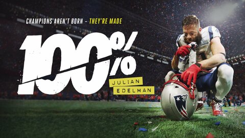 100%: Julian Edelman