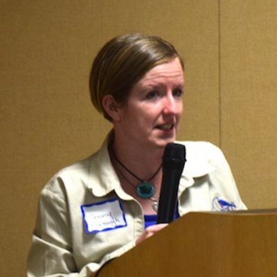  Jenny Murtaugh, recipient of the 2019 Hanes award