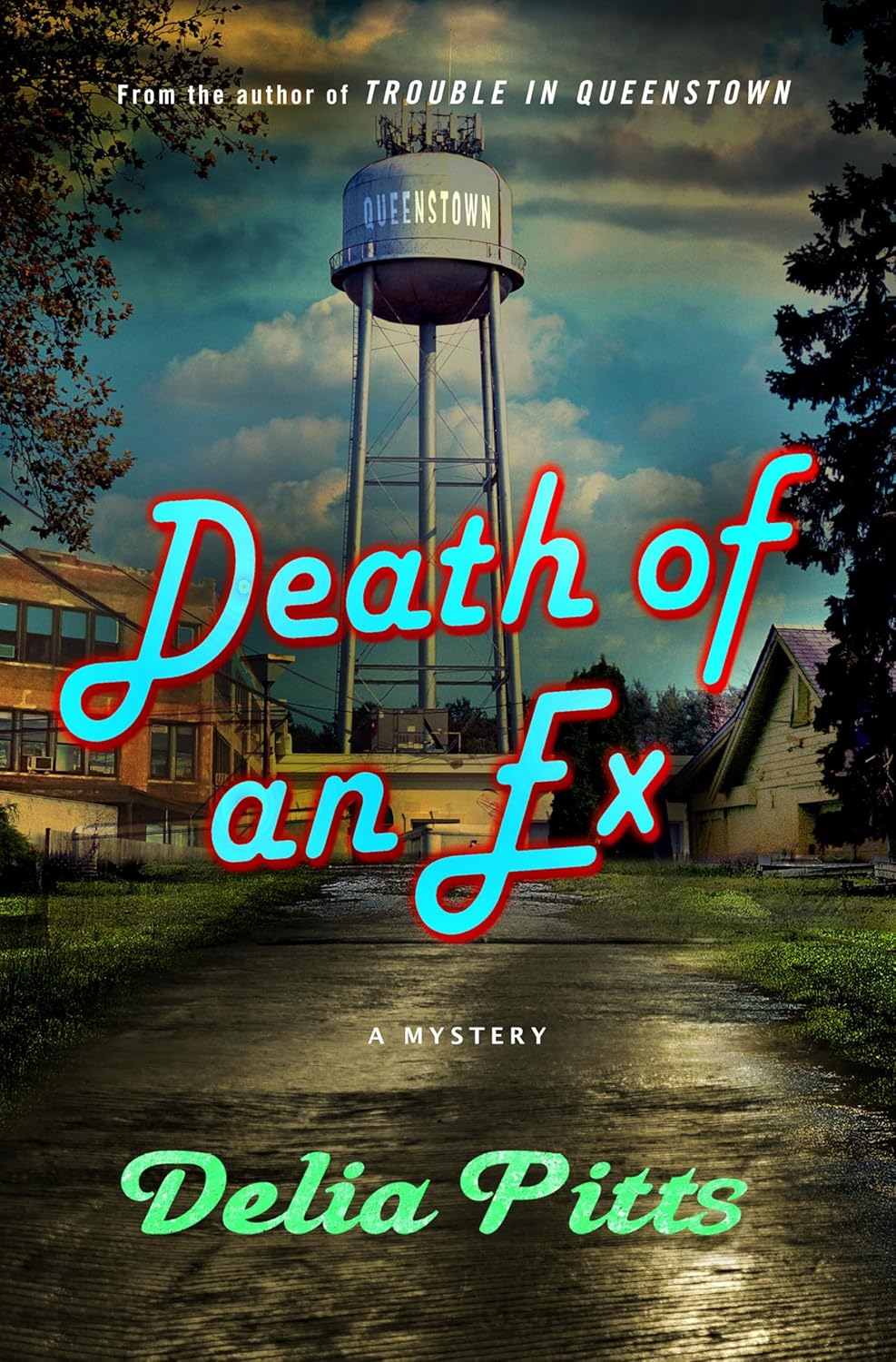 death of an Ex book cover Delia Pitts