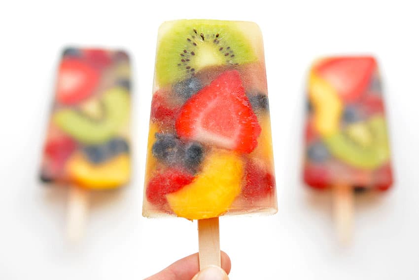 How to Make Fruit Popsicles with Real, Fresh Fruit