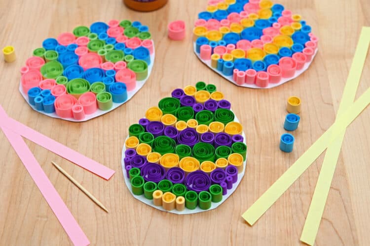 Easter Paper Quilling Art