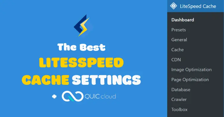 Litespeed cache settings