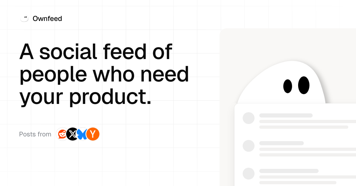 Ownfeed logo