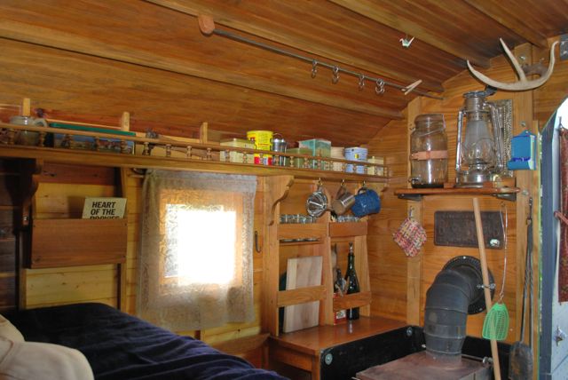 Interior of the Gypsy Wagon
