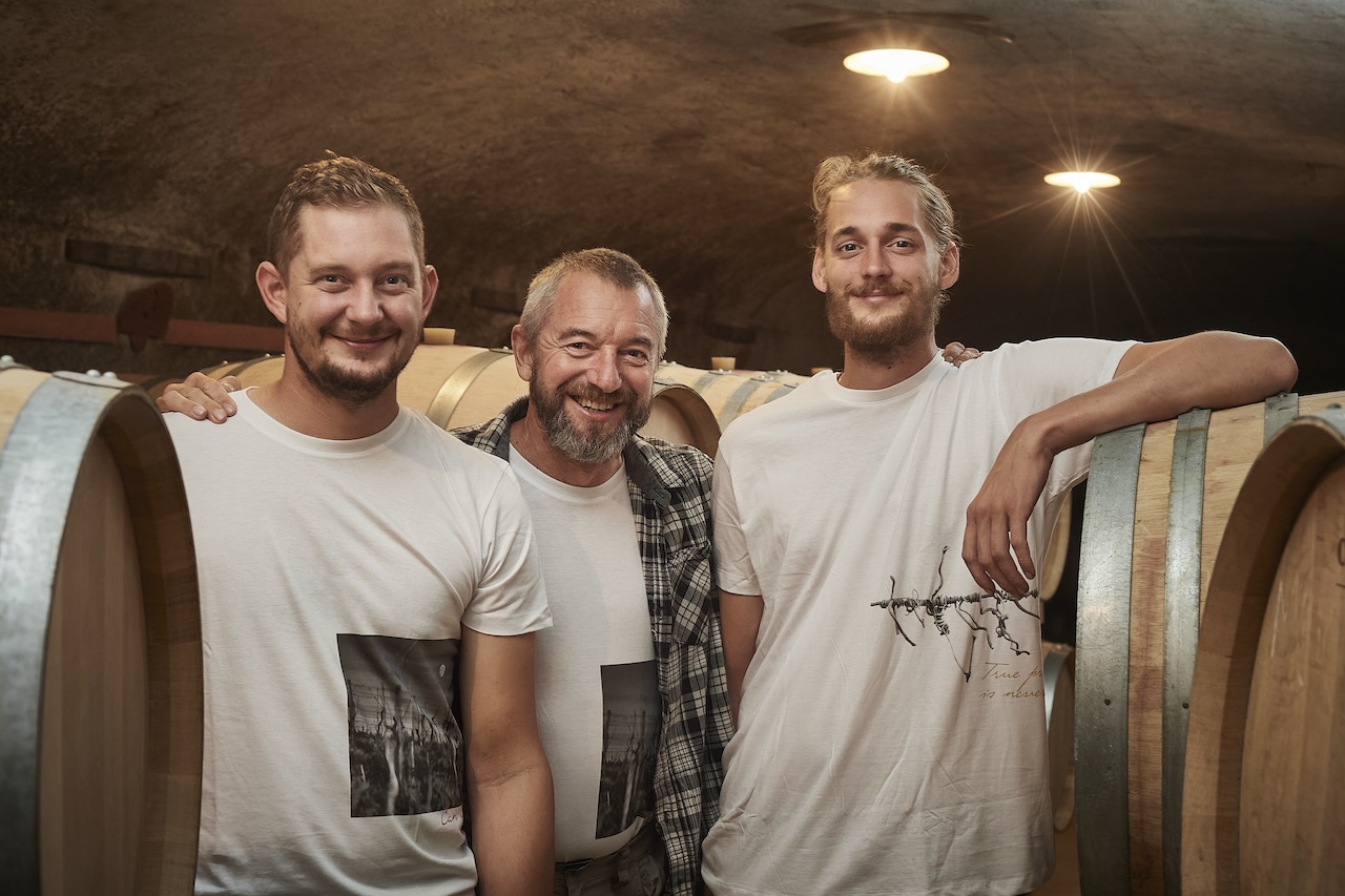 Jure, Aleks in Jakob Simčič ©Marijan Mocivnik