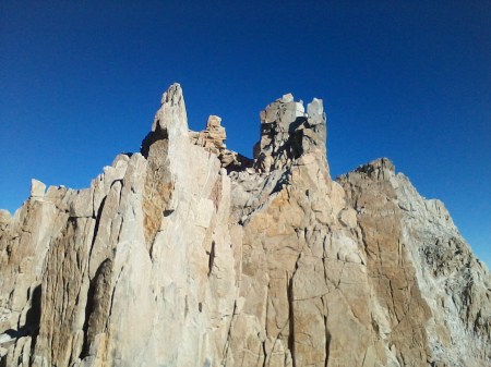 Climbing toward Whitney