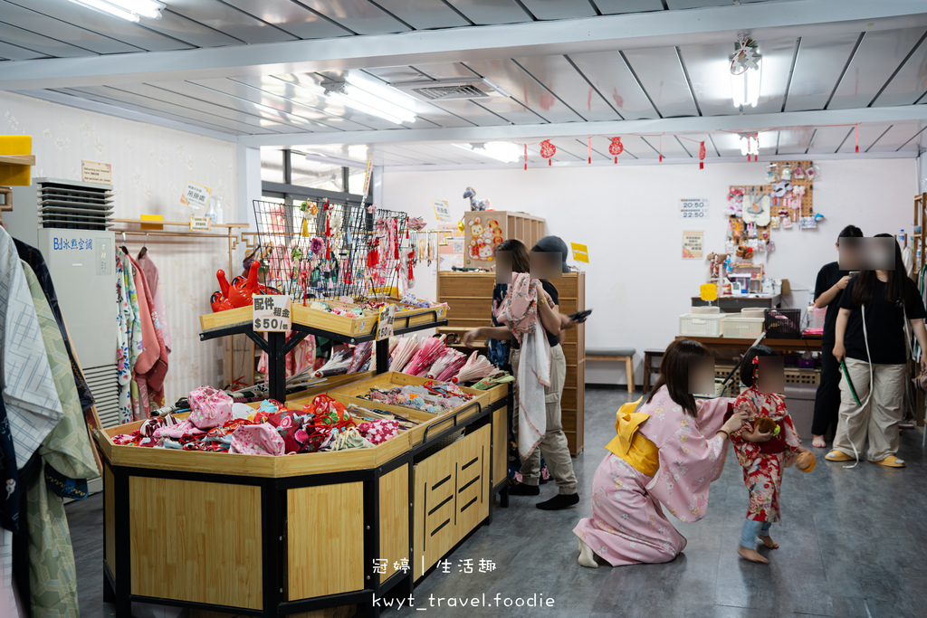 【千野村】秒飛日本「和服免費穿」，高雄親子景點，彩繪風鈴、搗