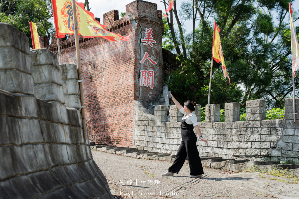 台南白河景點_台灣萬里長城，MV拍攝場景！免費古裝體驗，一秒