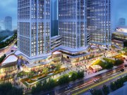 南京栖霞区燕子矶万象天地公寓楼盘新房真实图片