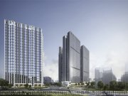 成都天府新区天府前湾万科天府公园城万客公园楼盘新房真实图片