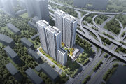 未央区北二环汉京城6号楼盘新房真实图片