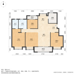 半岛印象花园4室2厅128㎡256万二手房图片