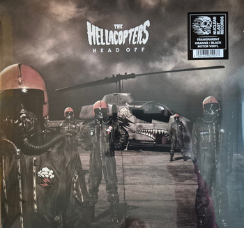 THE HELLACOPTERS - Head Off (orange/black)