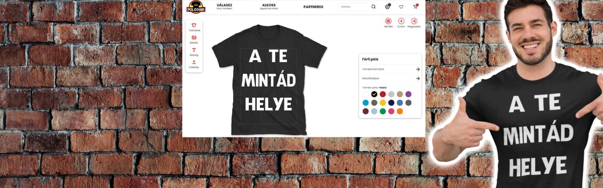 Tervezd meg saját pólódat!