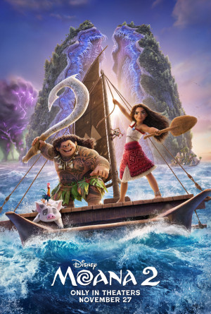 Moana 2 movie 2024 poster.