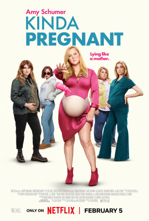 Kinda Pregnant movie 2025 poster.