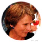 Petra beim Fest