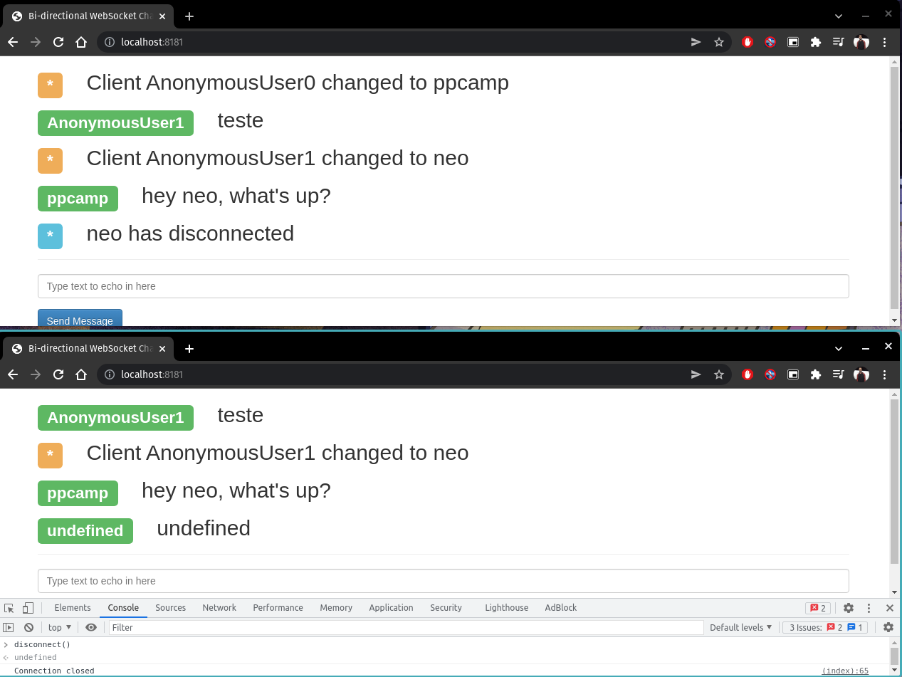 image from Websocket