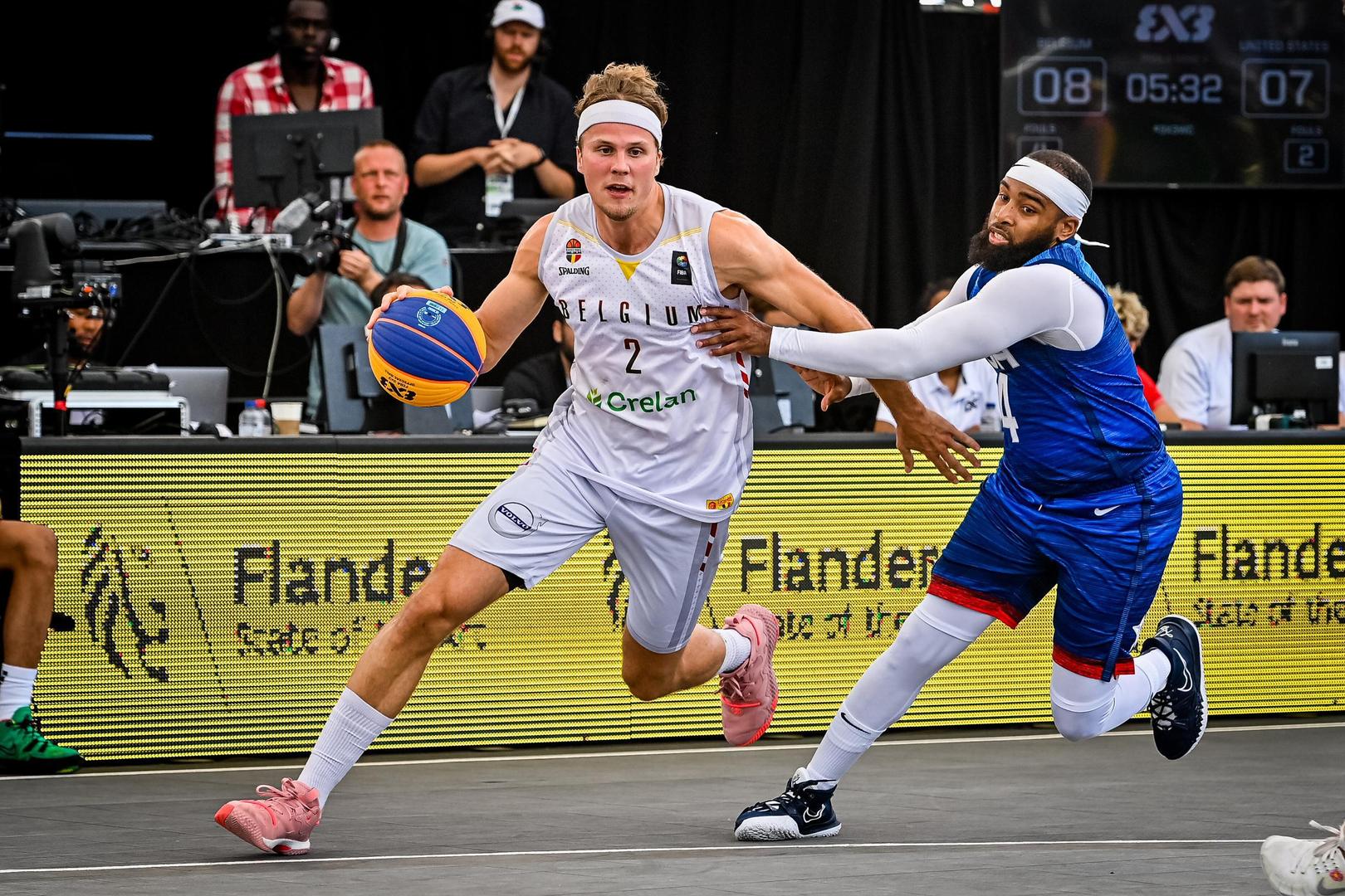 Thibaut Vervoort leidde zijn Team Riffa op de 3X3 Hong Kong Final naar een knappe derde plaats.