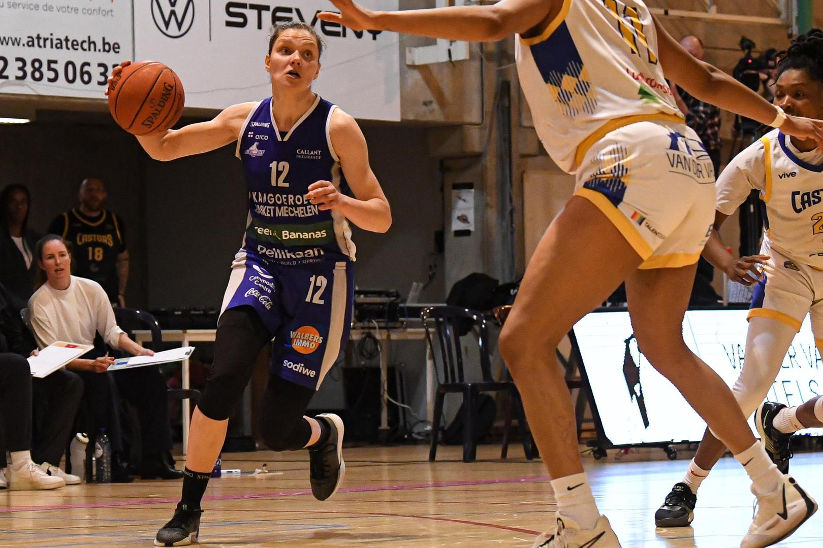 Geen nieuwe titel voor Heleen Nauwelaers en Kangoeroes Mechelen.