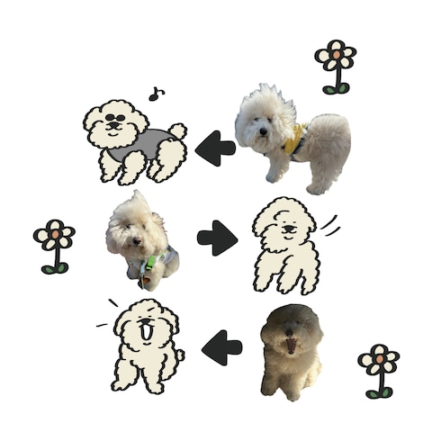 ペットのLINEスタンプ