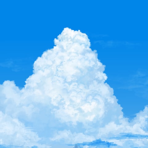 入道雲(自創作)