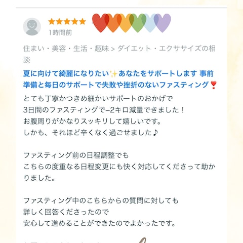 ファスティングサポート