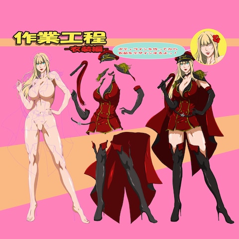 作業工程-衣装編-