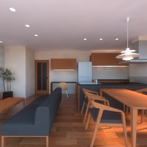 内観CGパース_マンション2