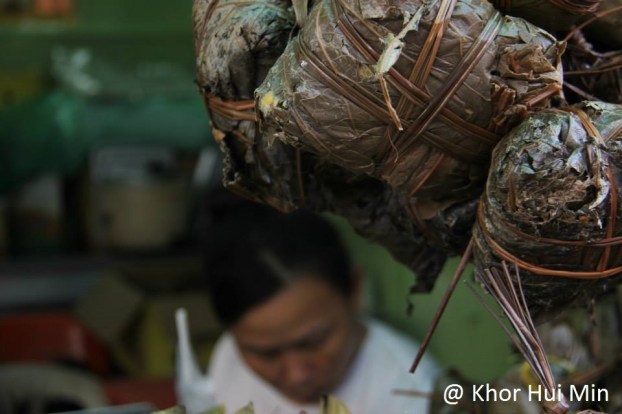 Dumplings selling in a tiny shop lot in Chinatown, Kuala Lumpur. Photo taken on 24 May 2014.