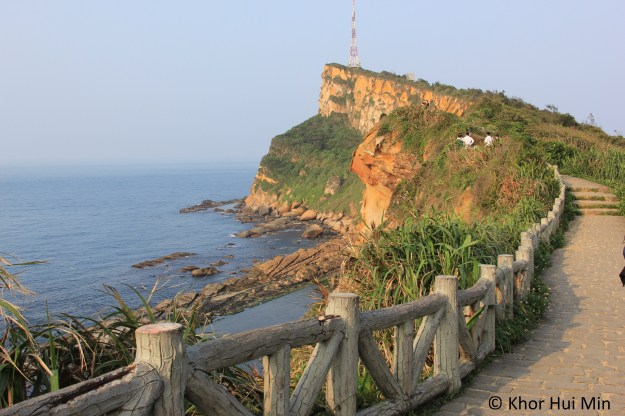 Scenic view on a hill at Yehliu Geopark, Wanli, New Taipei. Photo taken on 12 March 2014.