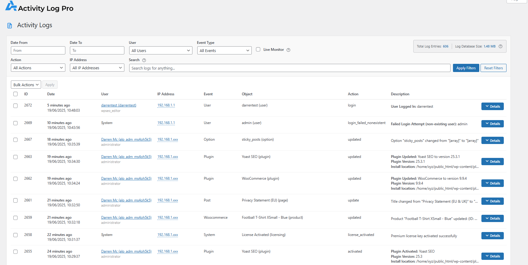 Activity Dashboard - View recent user activities at a glance screenshot-1.png