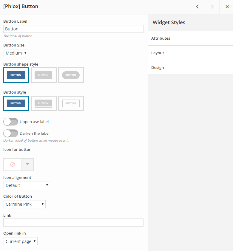 User friendly editing elements
