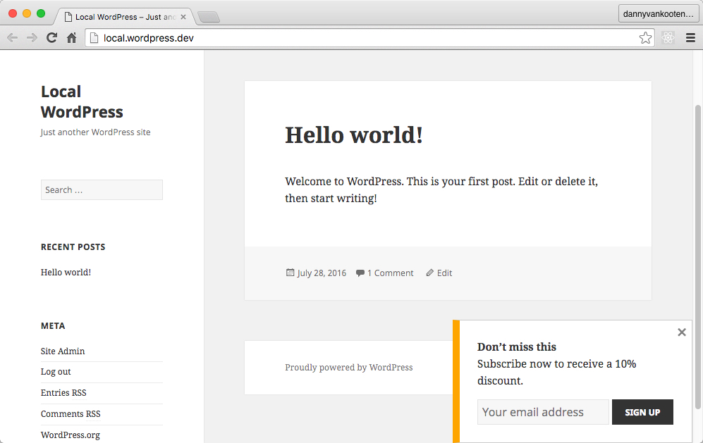 A styled Boxzilla popup showing a different modal design.