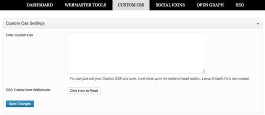 Custom CSS