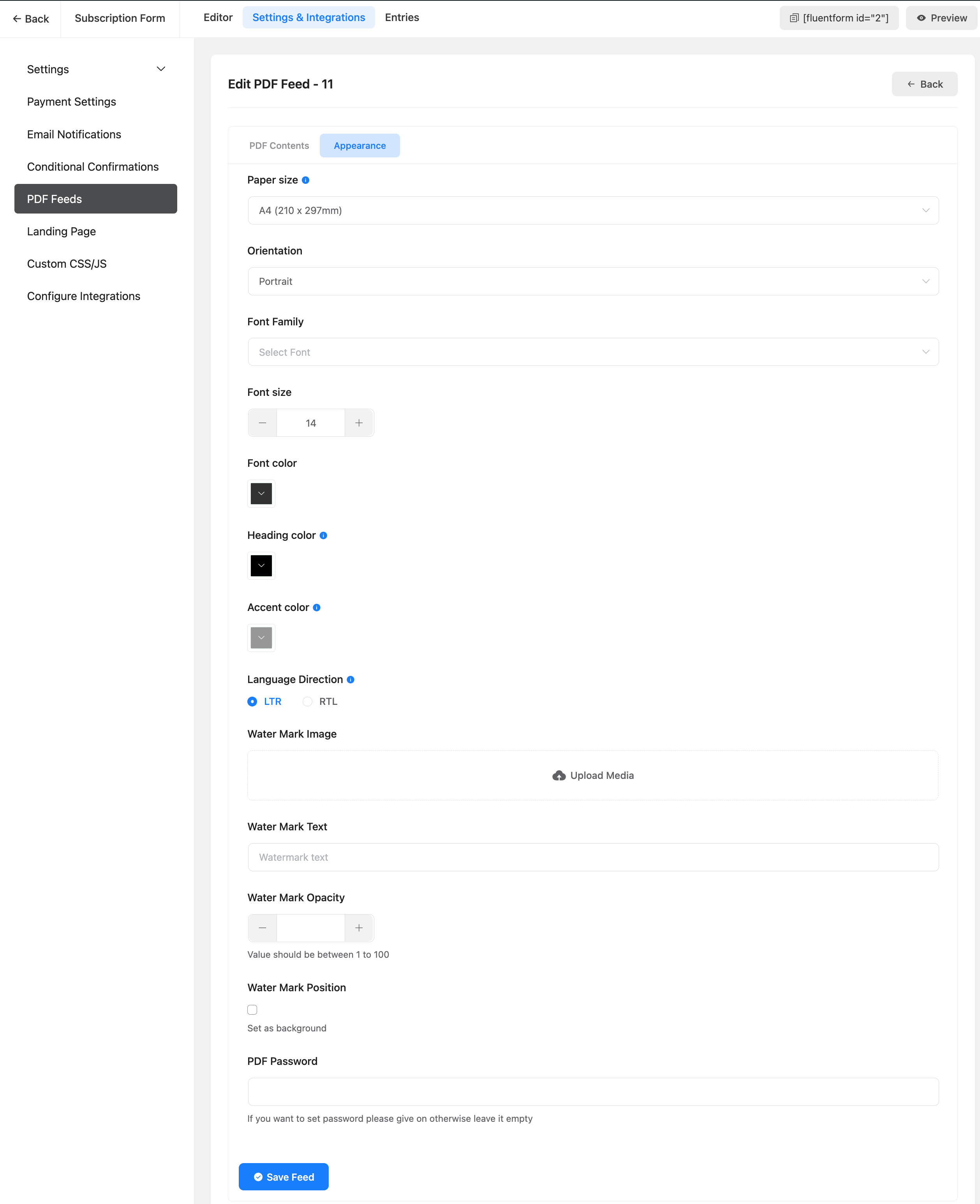 PDF Templates