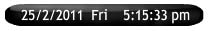 Digital Time and Date clock