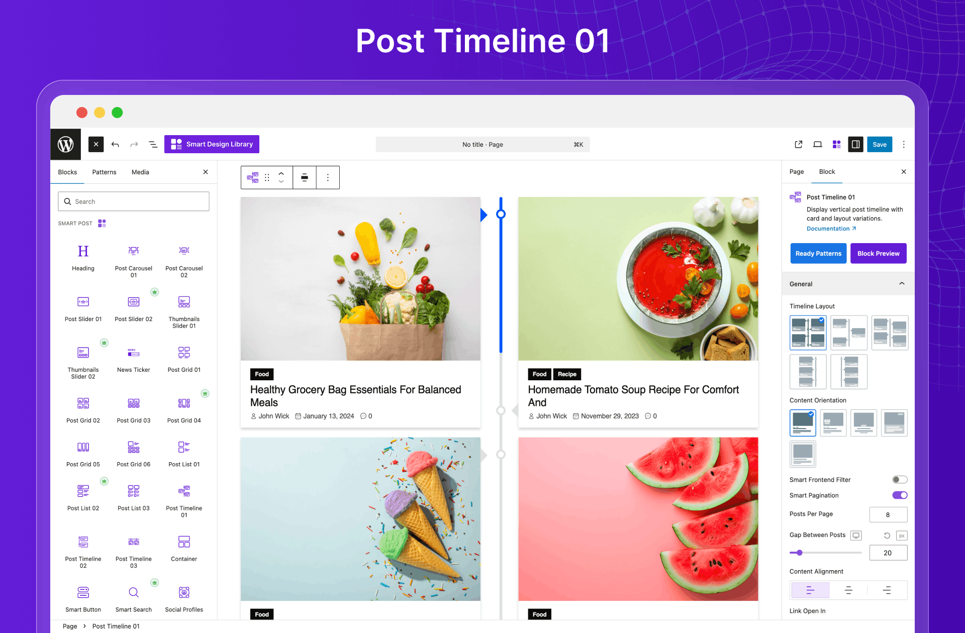 Post Timeline 01