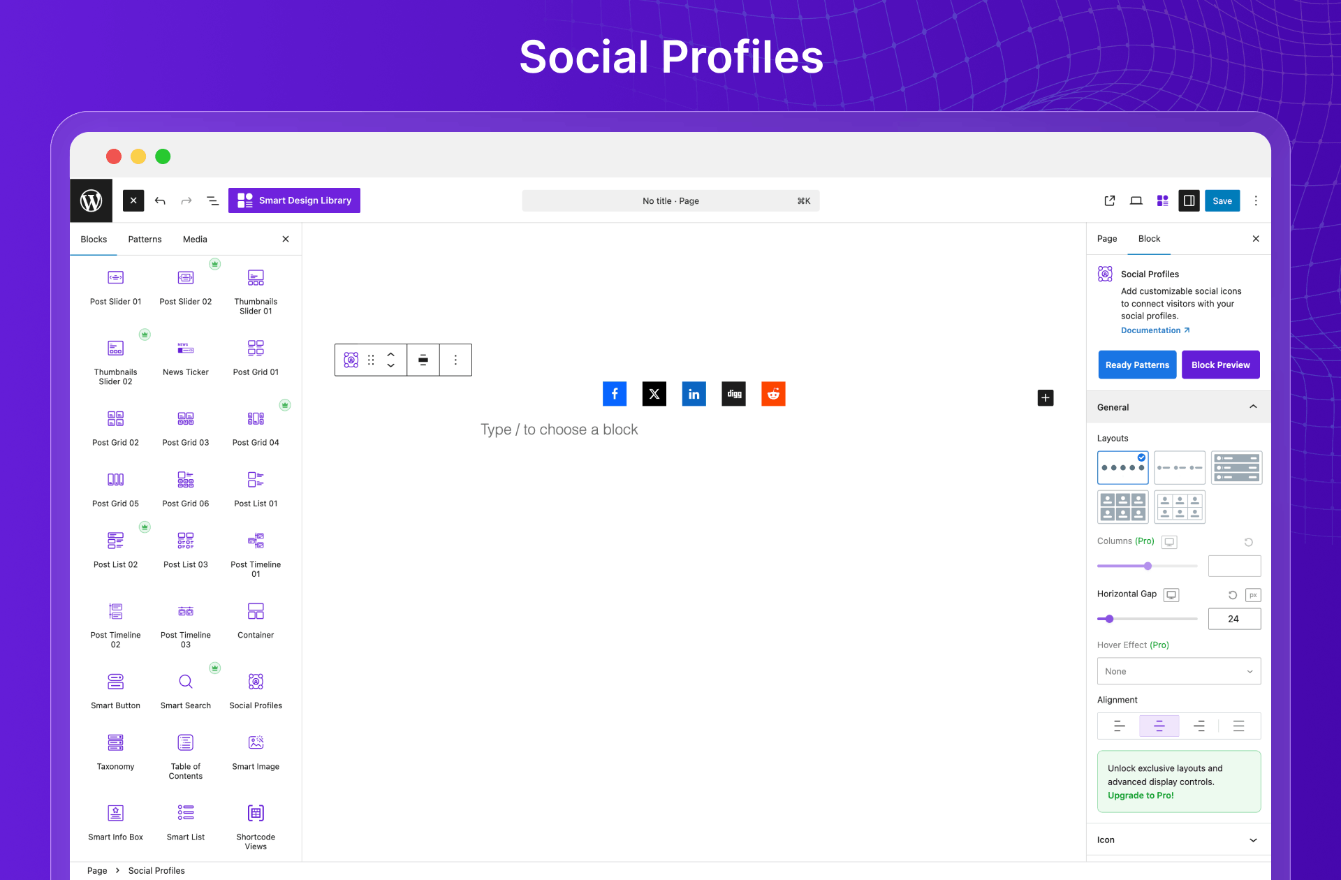 Social Profiles