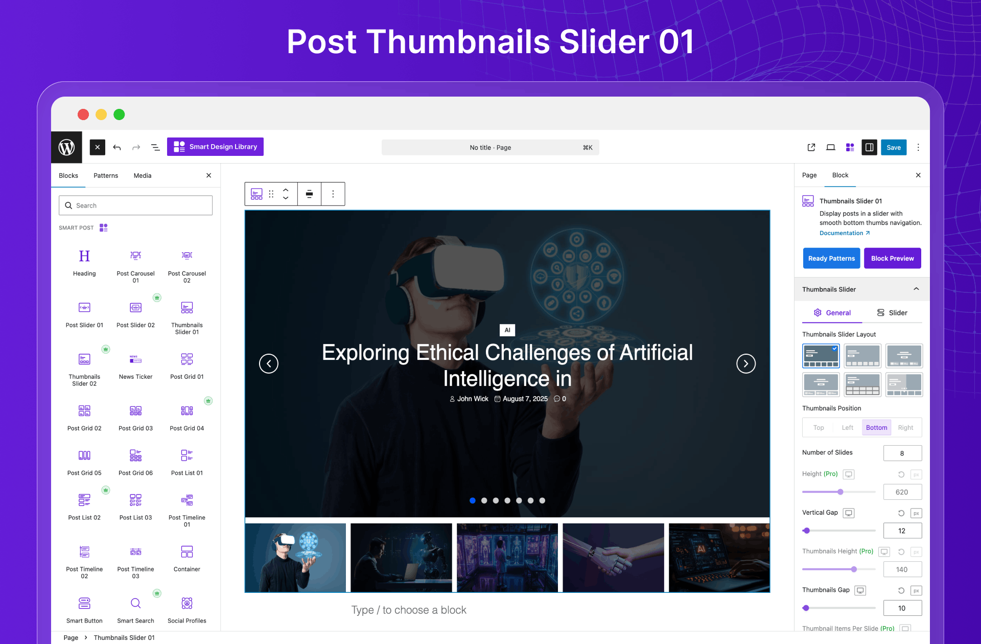 Thumbnails Slider 01
