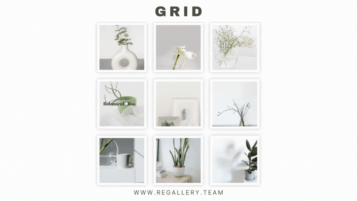 Gallery Grid layout