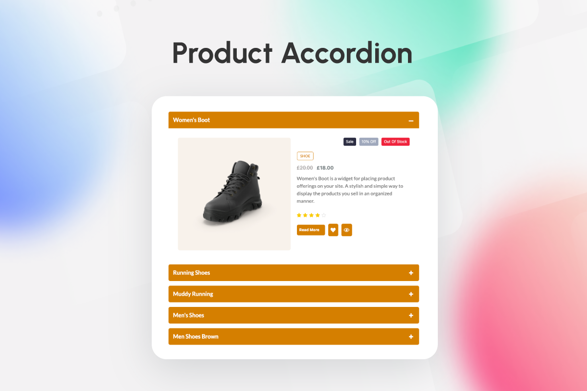 Product Accordion