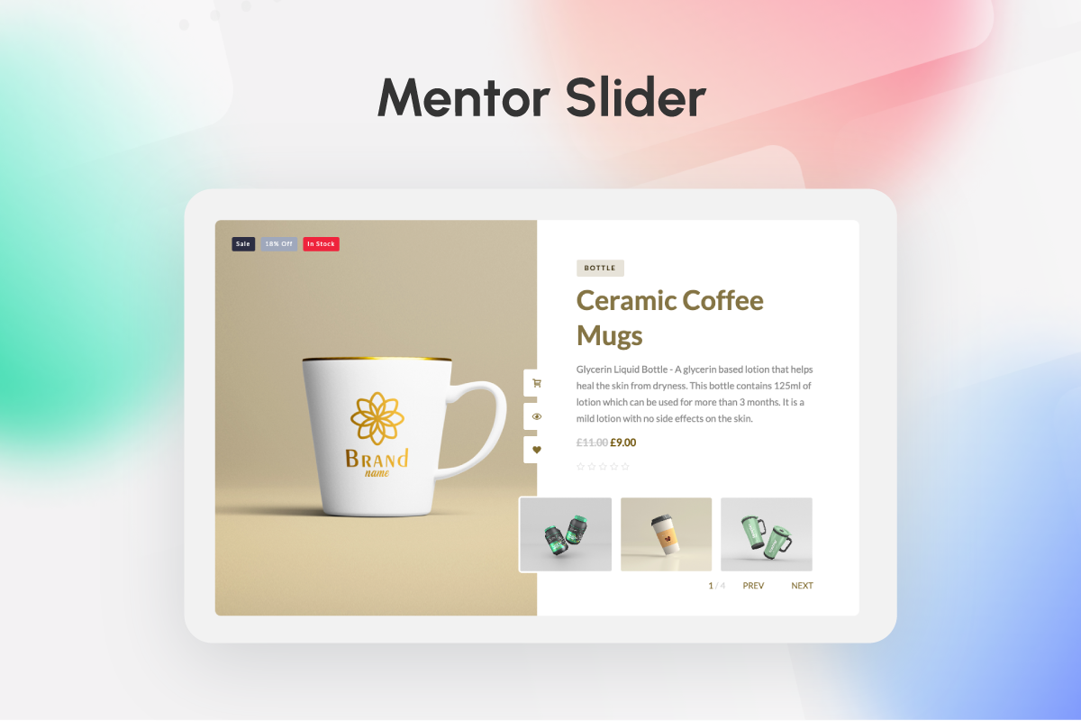 Mentor Slider