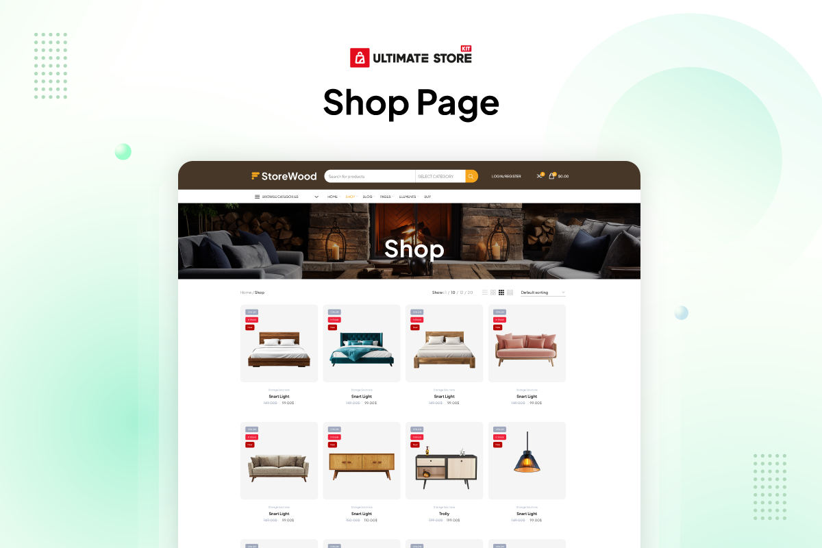 Shop Page