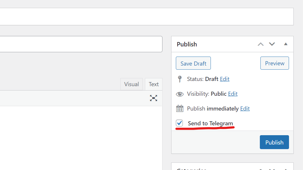 Post Edit Page (Classic Editor)