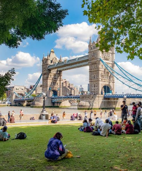 Una bellissima vista di Londra