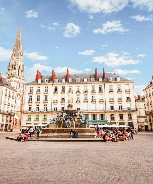 Wijk in Nantes waar onze klanten het liefste verblijven.